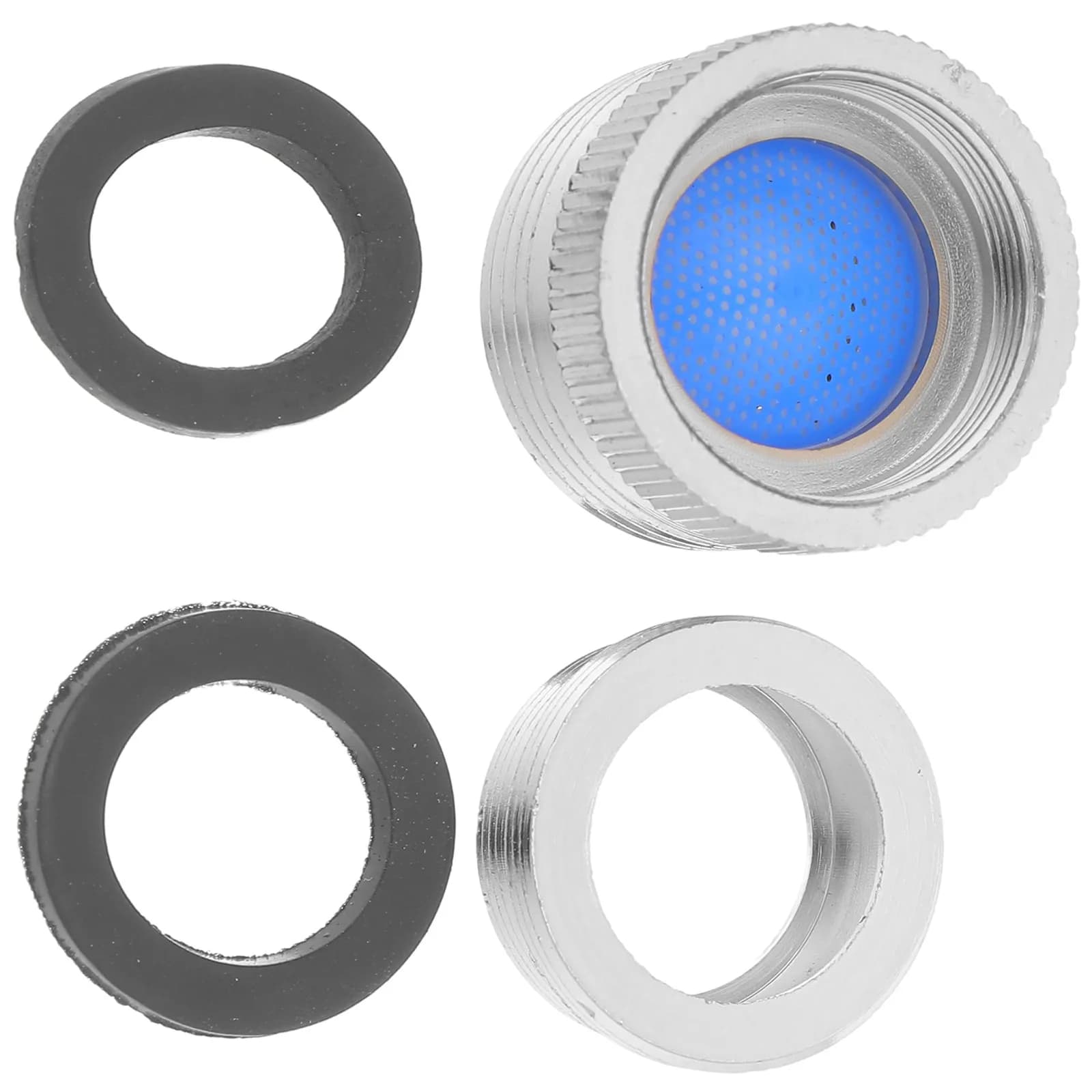 Adattatore per Tubo da Giardino in Ottone 22mm 34 Filettature, Connettore Antigoccia a Installazione Rapida, Connettore Universale per Acqua, Adattatore per Tubo dell'Acqua