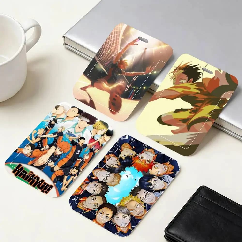 Japanese Badge Door Haikyuuu with Cordino and Keyring