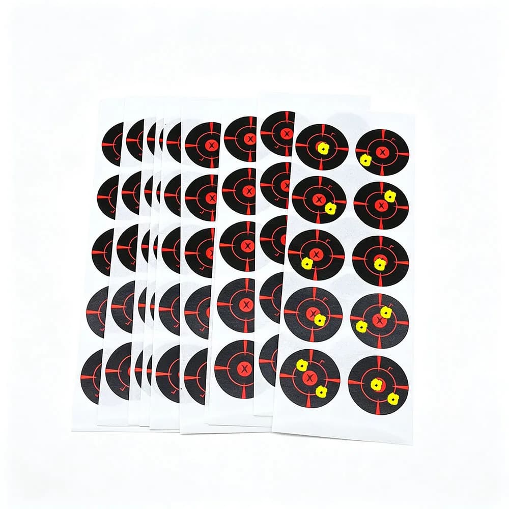 1Inch Splatter Target Cover-up Patches Self-Adhesive Color Changing Shooting Target Repair Stickers for Archery Dart Shooting Tr