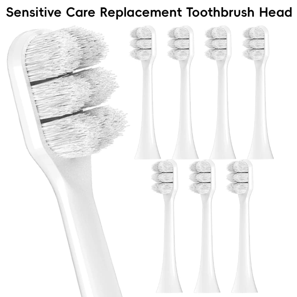 Confezione da 2/4/8/12 Testine di Ricambio Ultra Morbide, Compatibili con Spazzolini Elettrici Philips Sonicare