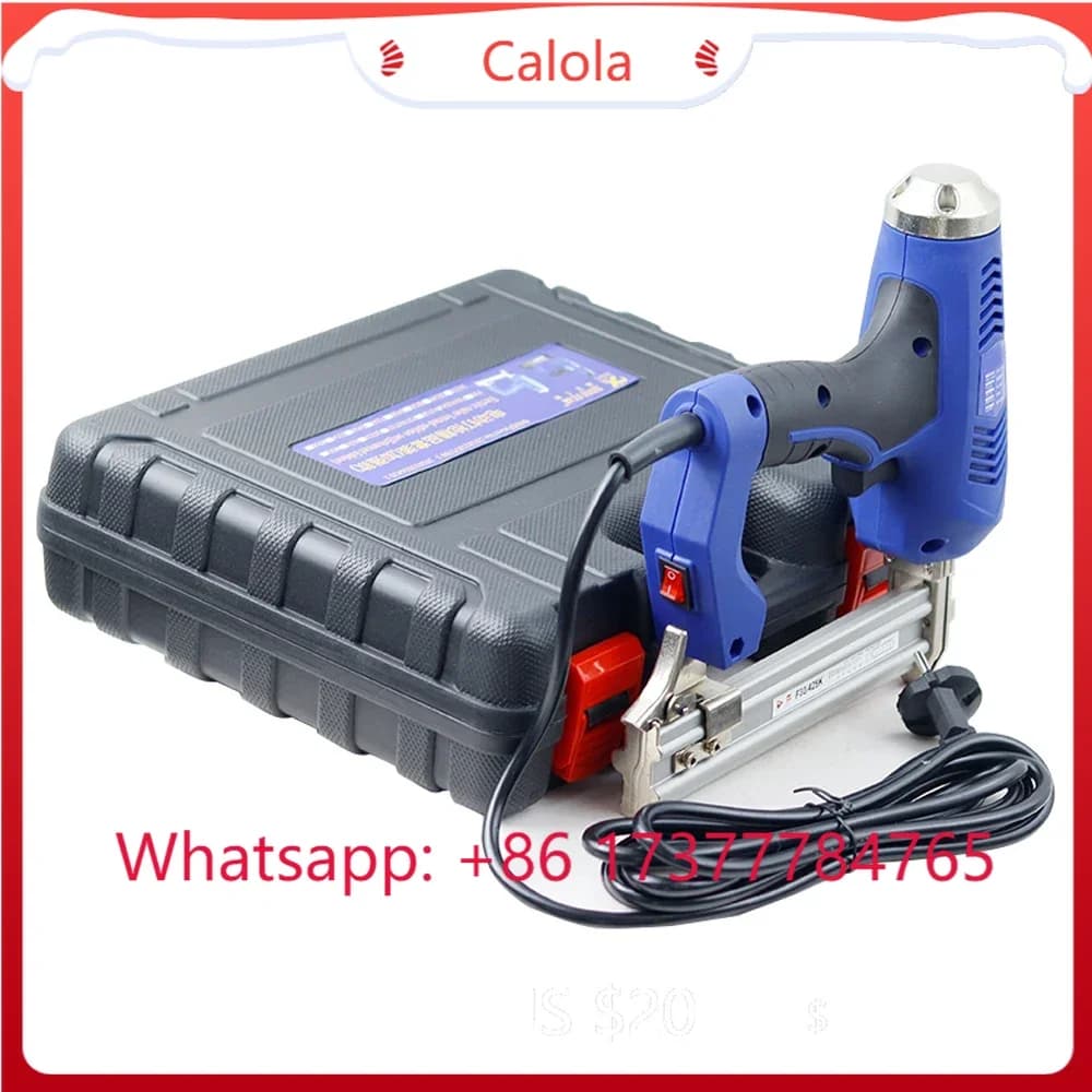 Ad alta potenza F30/K425 Doppio Uso Chiodo Elettrico Carpenteria Codice Spille Chiodatrice Diritta Cucitrice Lavorazione Del Legno Mobili Fiocco
