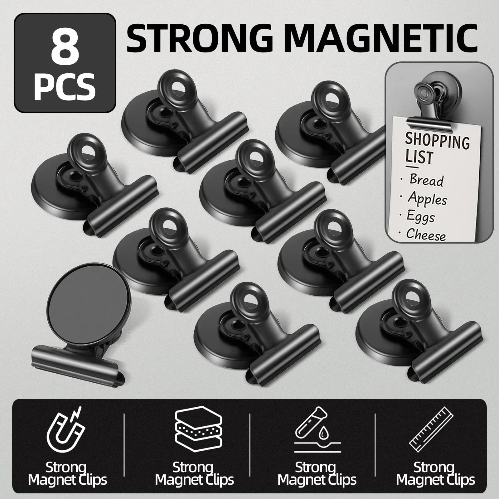 Strong Magnets Magnetic Clips Bolt Clips Magnetic clips perfect for blackboard magnets Camera display for home
