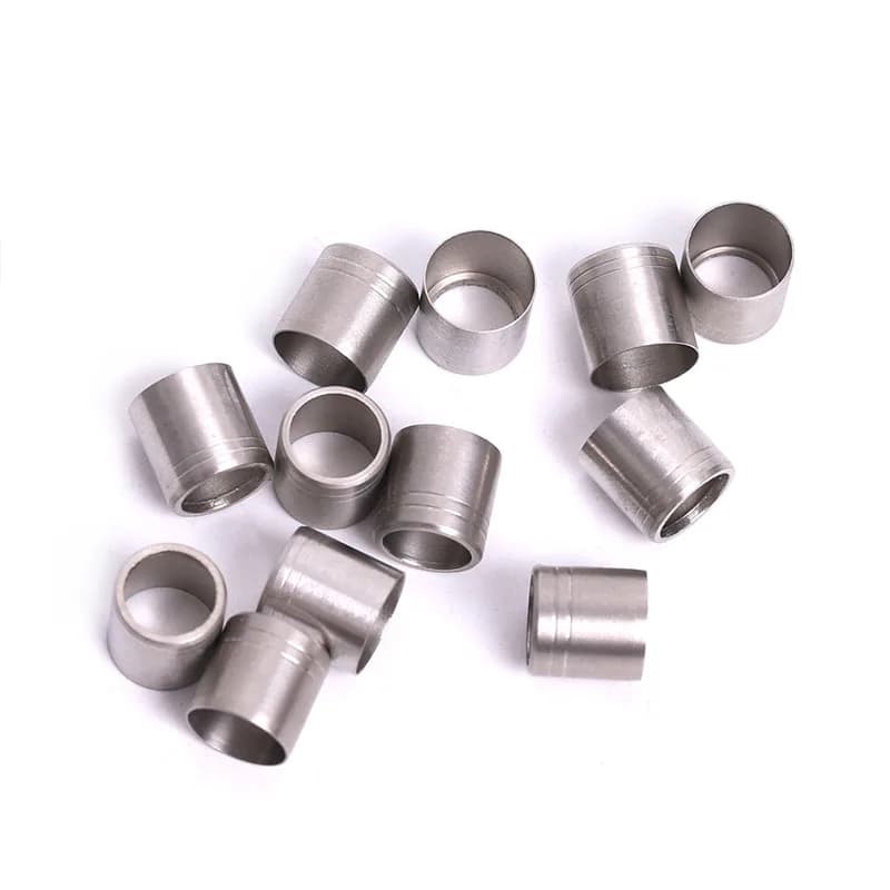 100 pz Tiro Con L'arco Anello a prova di Esplosione Proteggere Alberi di Freccia Collare Elementi di Fissaggio Rinforzare ID6.2mm OD7.0-8.0mm Accessori Per Tiro