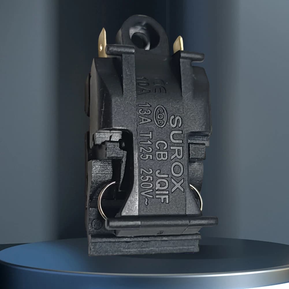 Interruttore Termostato per Bollitore 13A 250V, Interruttore di Alimentazione Universale per Bollitori, Accessorio in Plastica+Metallo