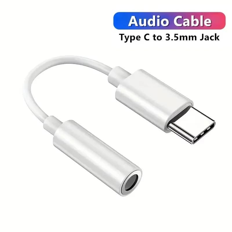 USB Type C To 3.5mm Jack Earphones Adapter USB-C to 3.5mm Audio Cable Converter 3.5mm to Type C Adapter For iPhone Huawei Xiaomi