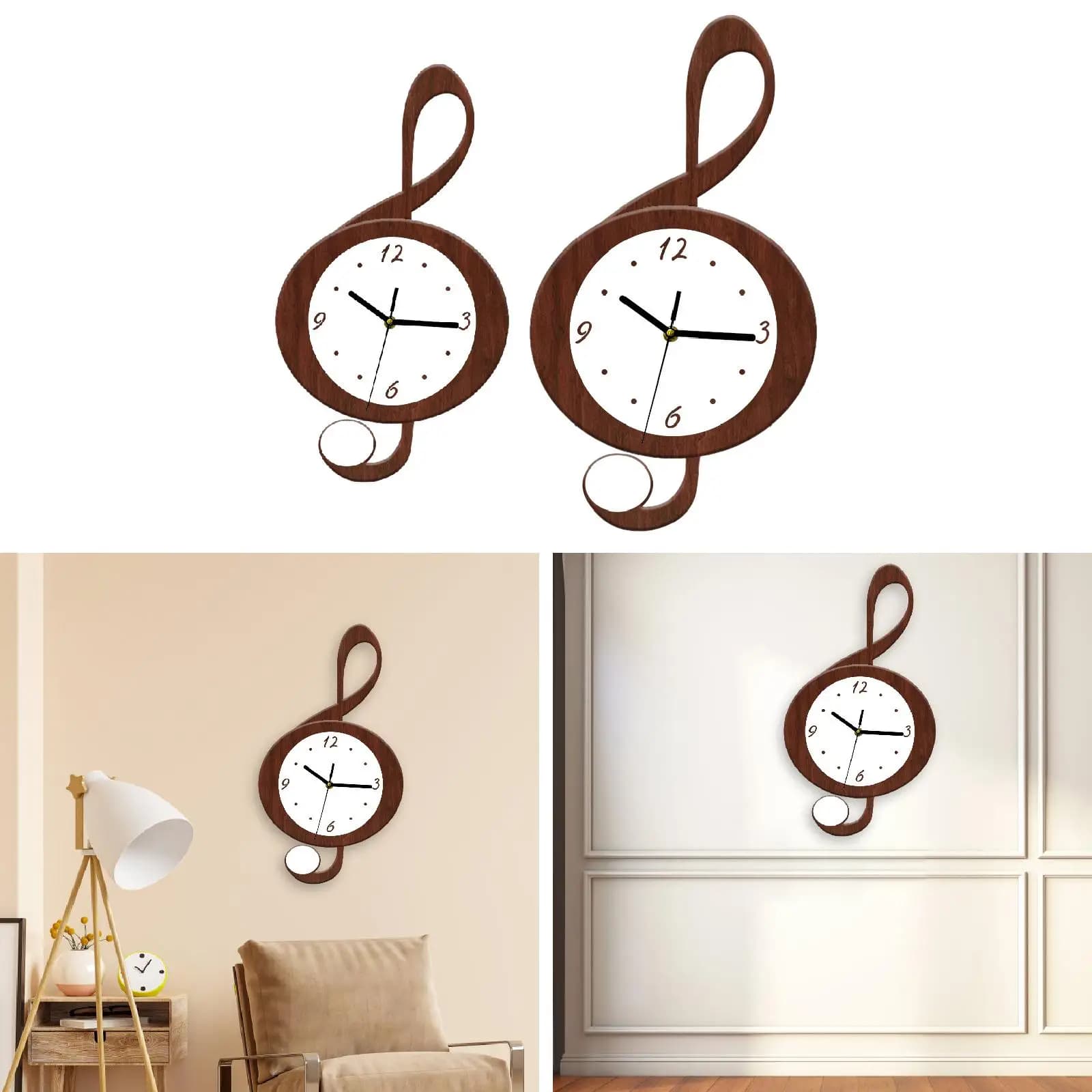 Luxury Decorative Wall Clock Minimalist Nordic Design Acrylic Silent Clock Art for Living Room Bedroom Home Office