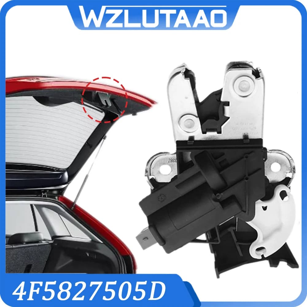 4F5827505D Blocco del coperchio del bagagliaio di un'auto per VW Passat B7 EOS CC Audi A6 C6 A4 A5 A8 Seat EXEO 4F5827505A 4F5827505B 4F5827505C