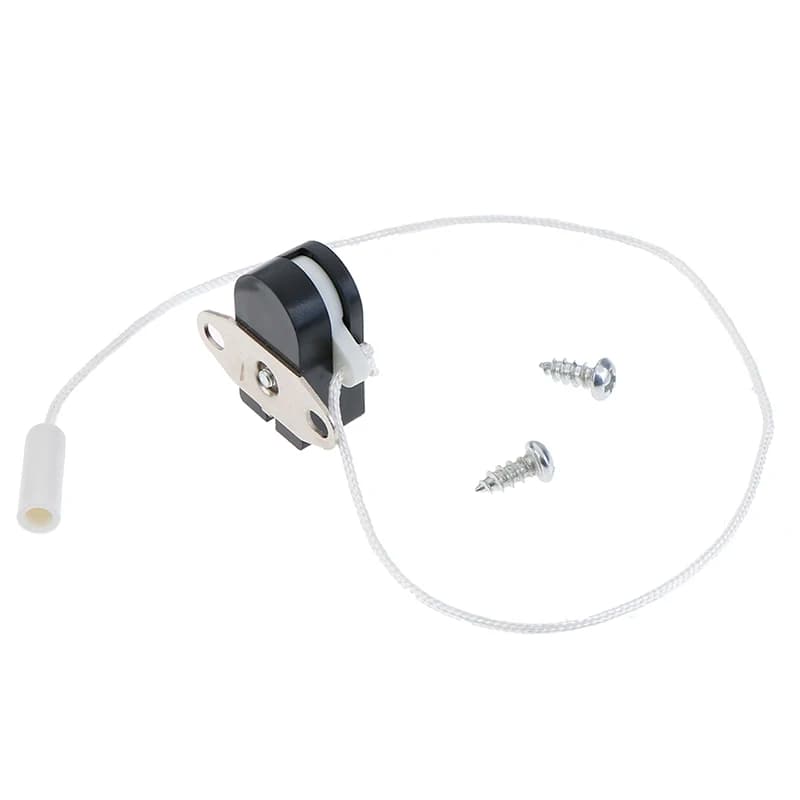 Cable Switch for Wall Lamp Bedside Lamp Single Pull Control Cord Switch Open