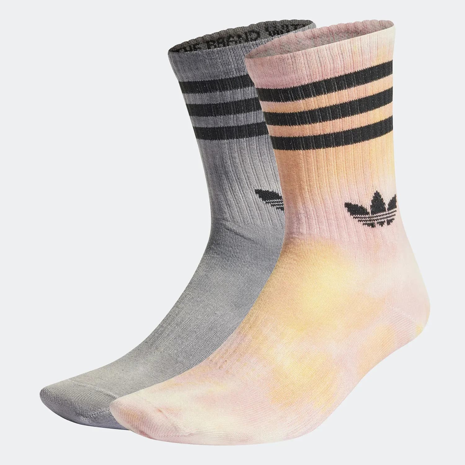 Adidas Authentic BATIK SOCK 2PP Men's Women's Socks Two Pairs Set HK5163