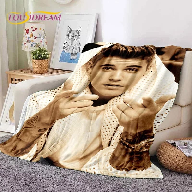 3D Justin Bieber Idol Singer coperte morbide, tenere in caldo coperta coperta confortevole per letti da Picnic divano casa camera da letto regali