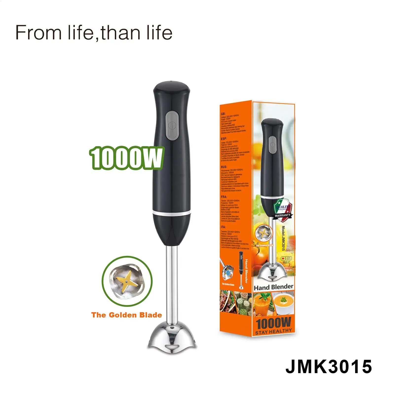 Portable Electric Dive Blender, Stackable Kitchen Gadget, Diving Blender for Office, Home, Travel, Cooking, Soups, Children