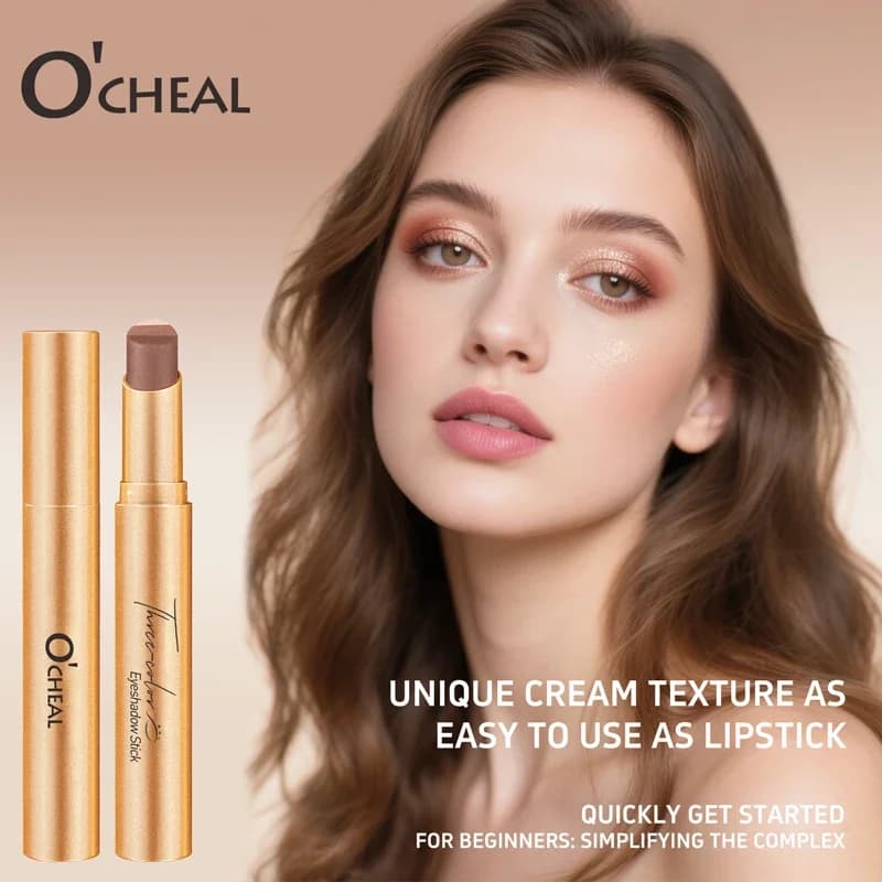 Long-Term Waterproof Shading Stick Matte Matte High Pigment Creamy Makeup Pencil Application With Smooth Slide