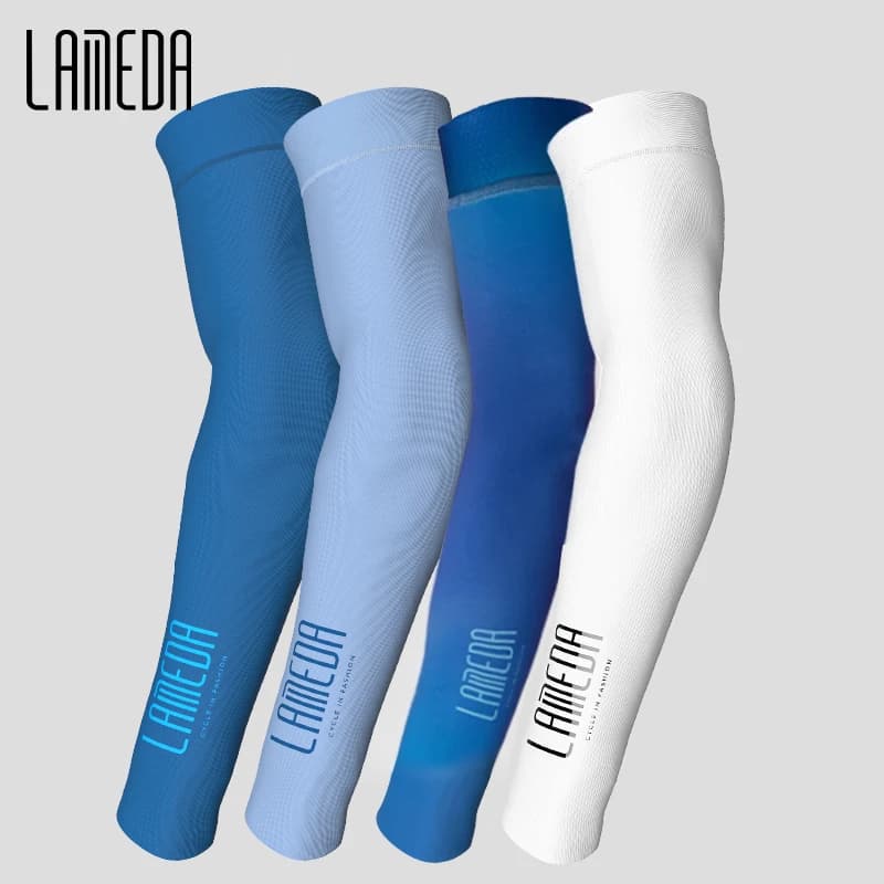 LAMEDA Cycling Sleeves Man UV Protection Horse Riding Sleeve Mountain Men Solar Protection Arm Covers Ice Silk Accessories