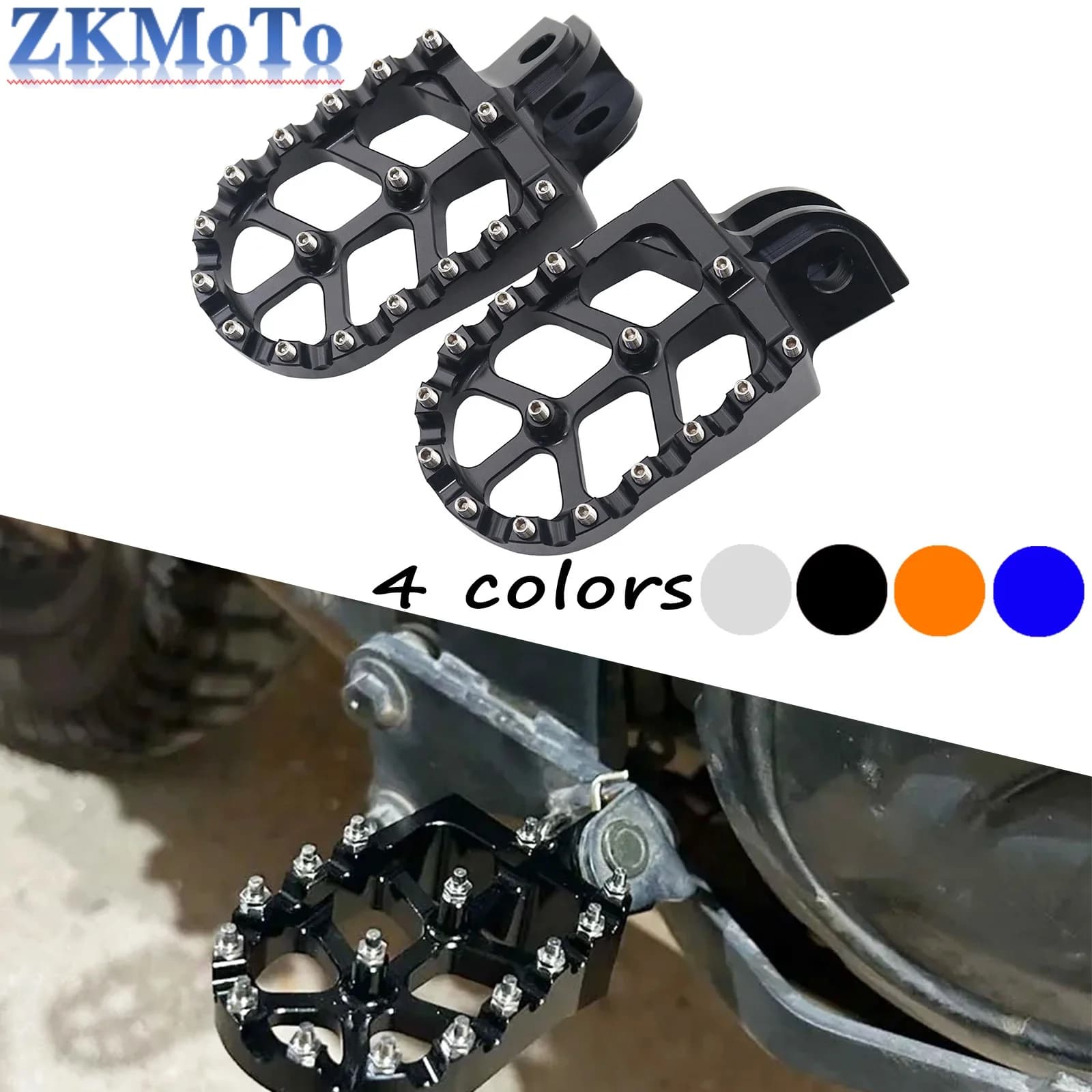 Moto CNC Pedane Poggiapiedi Pedali Per KTM 50SX 65SX 85SX EXC EXCF SX XC XCF 125-530 690 950 990 1050 1090 1190 1290 R S