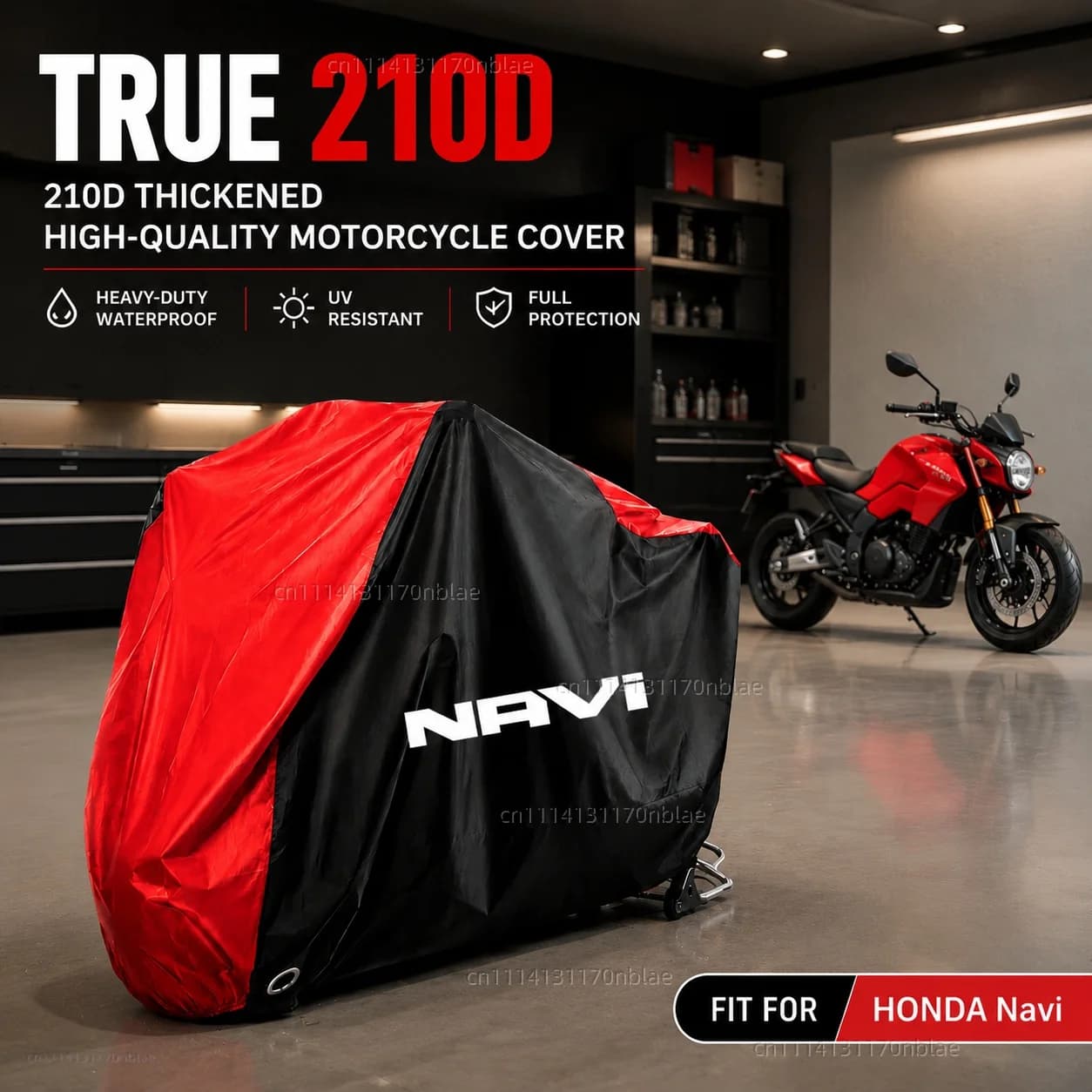 For HONDA DREAMWING Navi 110 Navi 2016-2022 210D Motorcycle Cover Waterproof Season Dustproof UV Protection Moto Rain Cover