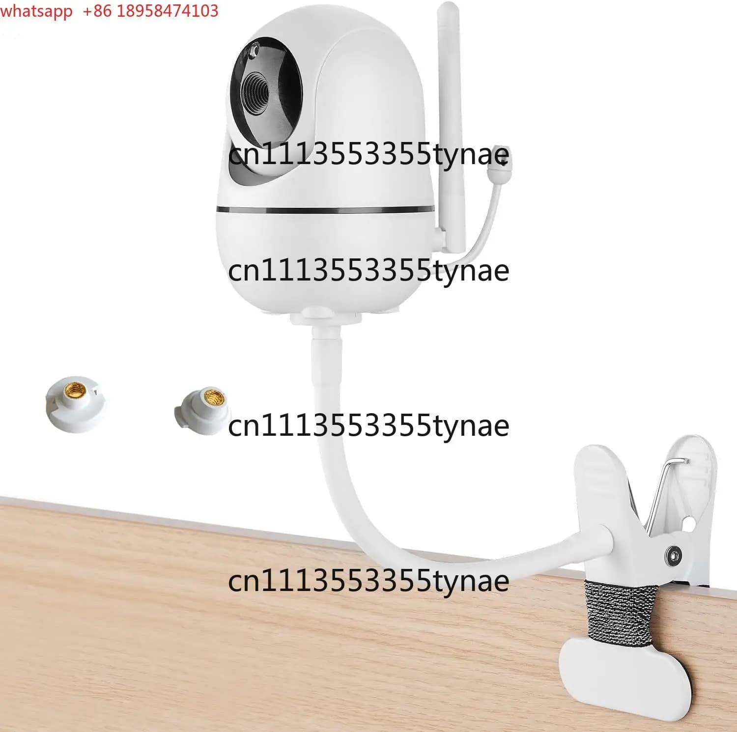 Flexible Baby Monitor Mount Compatible with Hello/B//aby HB65/HB6550/HB6558/HB66/HB248,ANMEATE SM935E/SM650