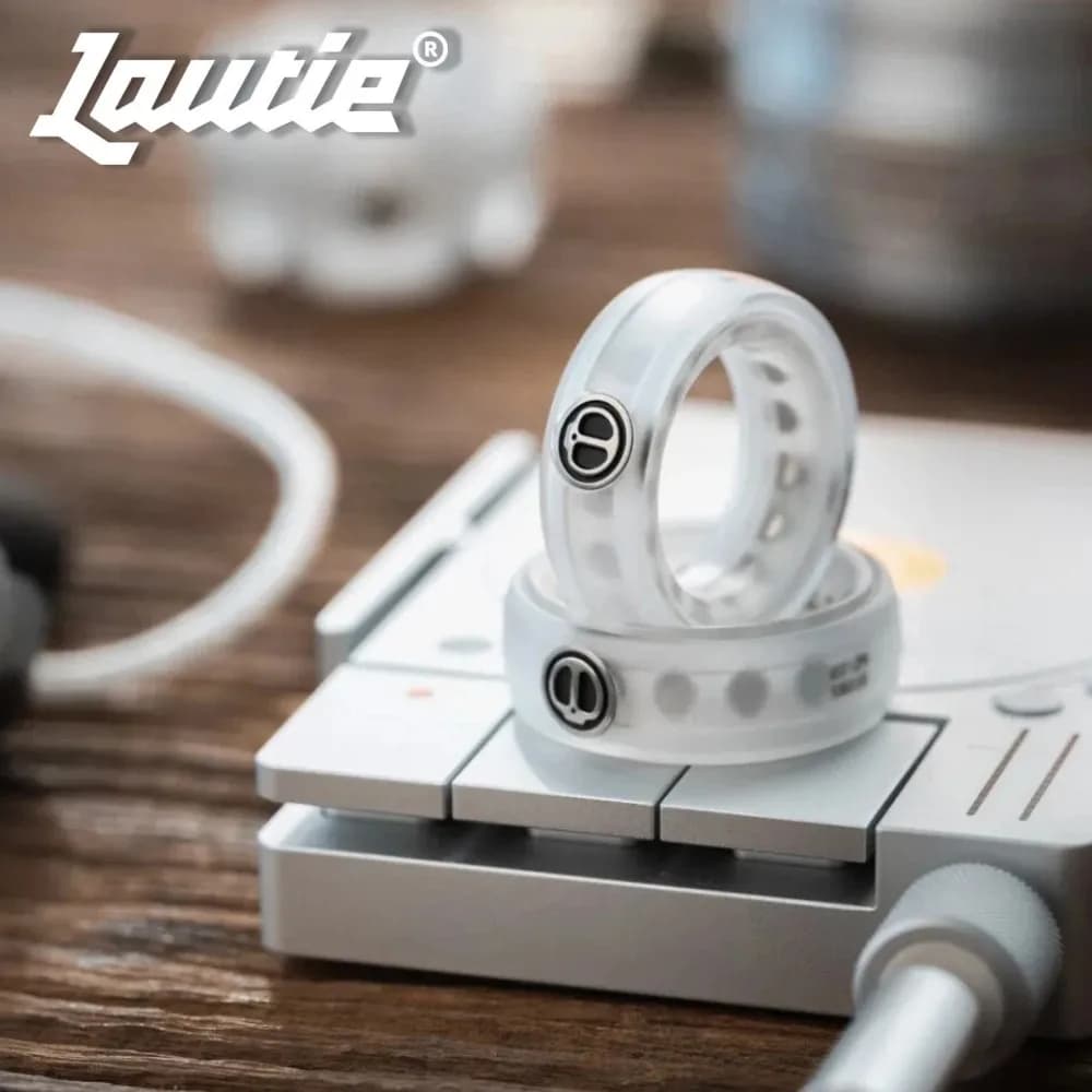 LAUTIE MECCANICO-I RING PC Ring Spinner Spy Wars Series Fidget Toys per adulti Gadget per alleviare l'ansia