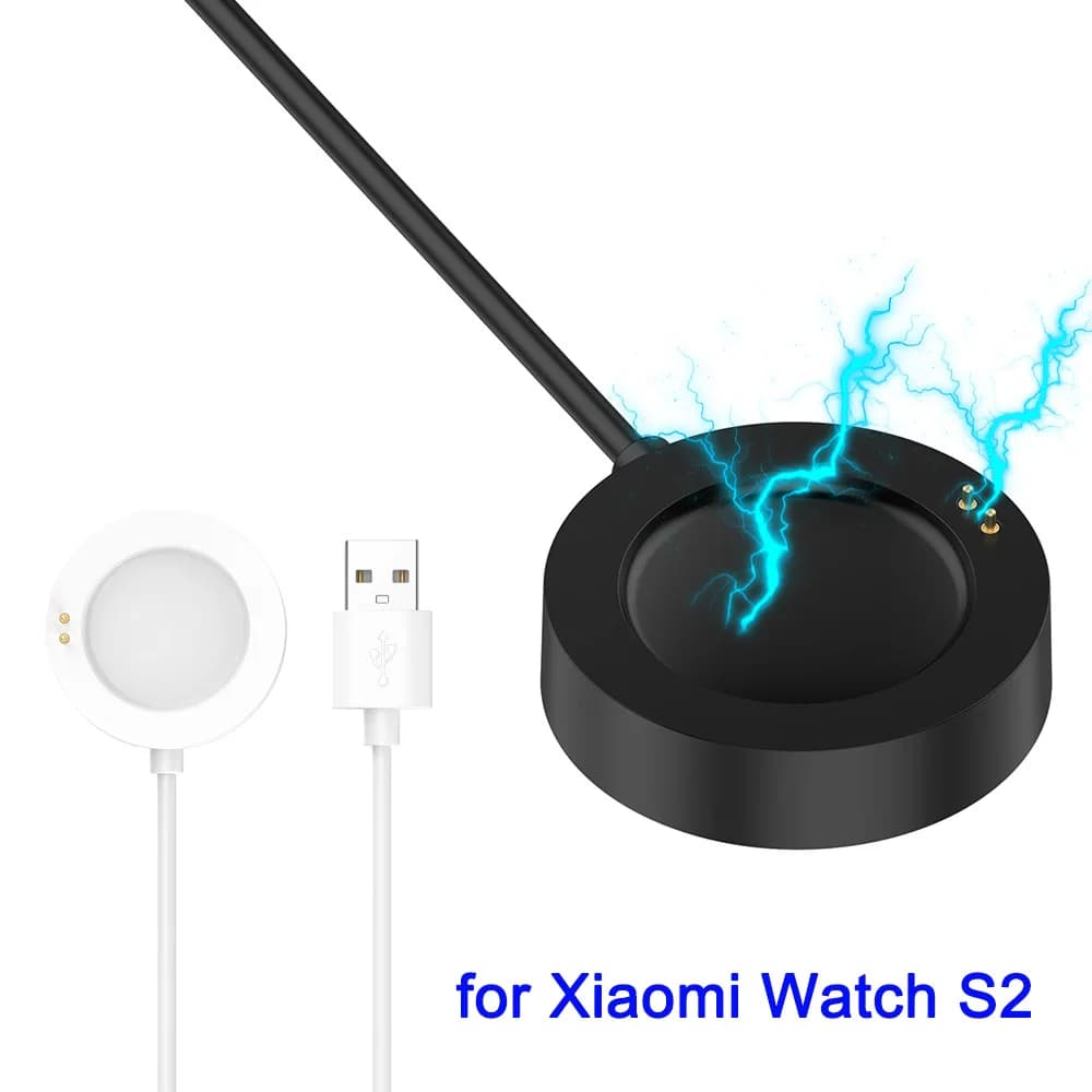 Caricatore Magnetico per Smartwatch Xiaomi Watch S5/ S4/ S3/ S2, Cavo di Ricarica USB Sostitutivo per Mi Watch 2 Pro, Magnetico, 1m