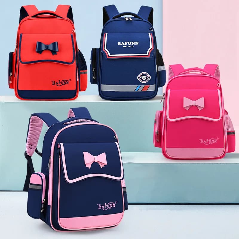 Zaino per Studenti delle Elementari dai 6 ai 12 Anni, Borsa Scolastica Leggera per Ragazzi e Ragazze, Zaino Ergonomico per Bambini, Ritorno a Scuola
