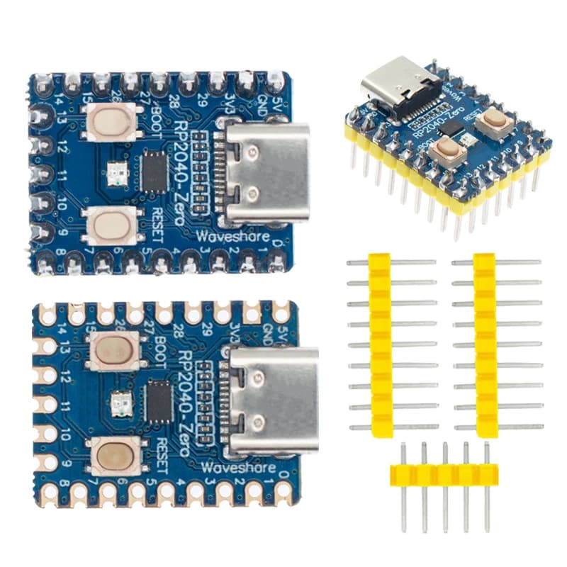 RP2040 for development card PICO microcontroller Raspberry Pi Module RP2040-Zero Dual-core Processor Cortex M0+ 2 MB Flash