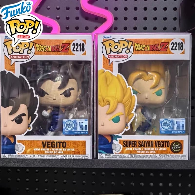 FUNKO Pop Original Anime: Dragon Ball Z - Super Saiyan Vegito Action Figure Giocattoli per ragazzi e ragazze, regalo, modellini da collezione