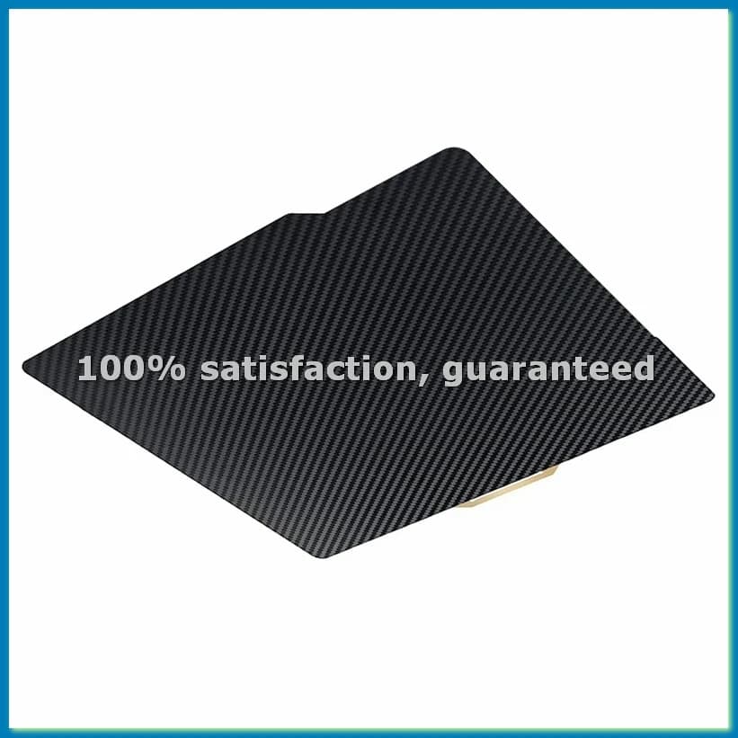 3D Printer Accessories, 257X257mm Printer Plate, PET+PEI Flexible Base for 3D Printer X1-A79U