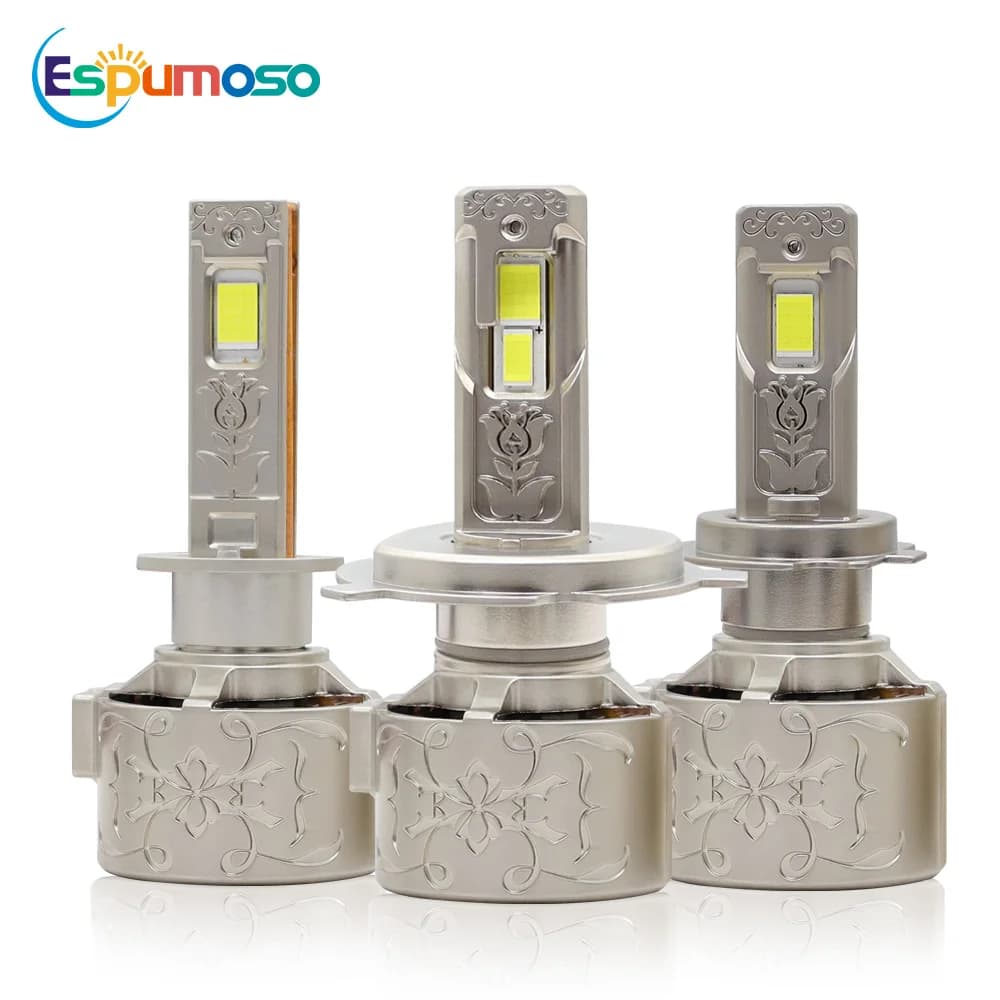 H7 Fari A Led auto Plug and Play Ad Alta Potenza H11 H13 9012 Per bmw e39 e90 f30 3S Golf 7 mk4 toyota peugeot 508 CANBUS Nessun Errore