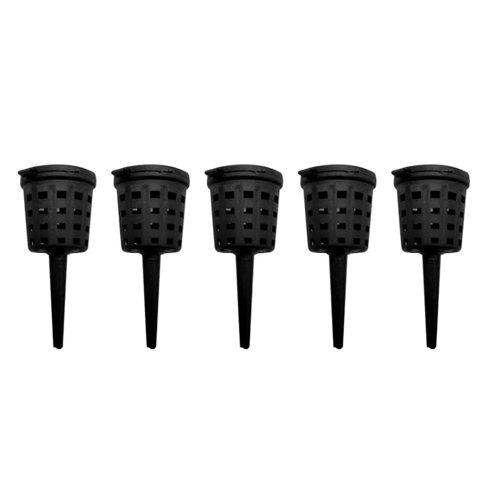 10Pcs Plant Fertilizer Baskets with Lid Orchid Cultivate Park Root Nursery Pots Fertilizer Box for Flower Pots Bonsai Orchid