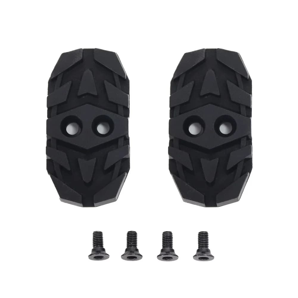 2 Pcs Mountain Bike Lock Shoe Cleat To Flat Pedal Converter Anti-Slip Cover Kit For Trek For SIDI And Most MTB Bike Lock Shoes