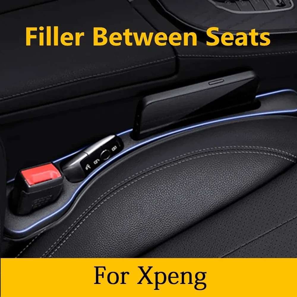 2PCS Seggiolino Auto Gap Filler Tra Sedili Fessura Decorazione Interni Auto Per Xpeng G3 G6 G9 X9 Mona M03 P5 P7 Accessori