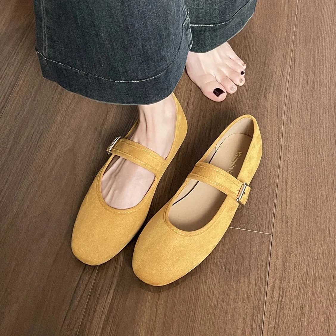 Nuove Scarpe Basse da Donna, Mocassini in Pelle Scamosciata, Eleganti e Casual, Stile Boat Shoes