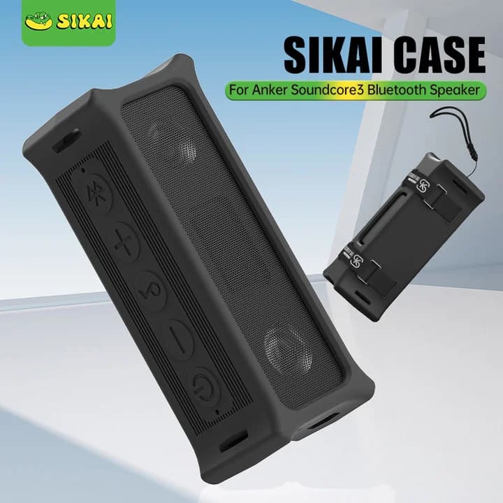 Sikai Bluetooth Speaker Case for Anker Soundcore 3 Portable shockproof case for outdoor cycling