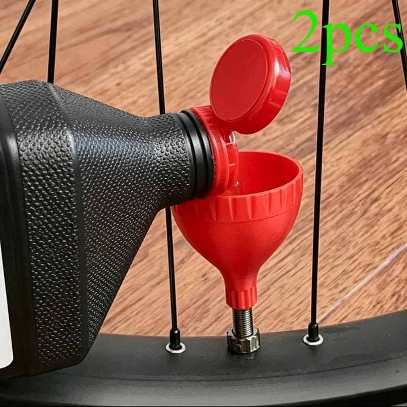 1/2pcs Tubeless Bicycle Wheel Installation Sealing Funnel Easy to Inject Glue Tire Repair Tool Tubeless Bicycle Wheel Tubeless
