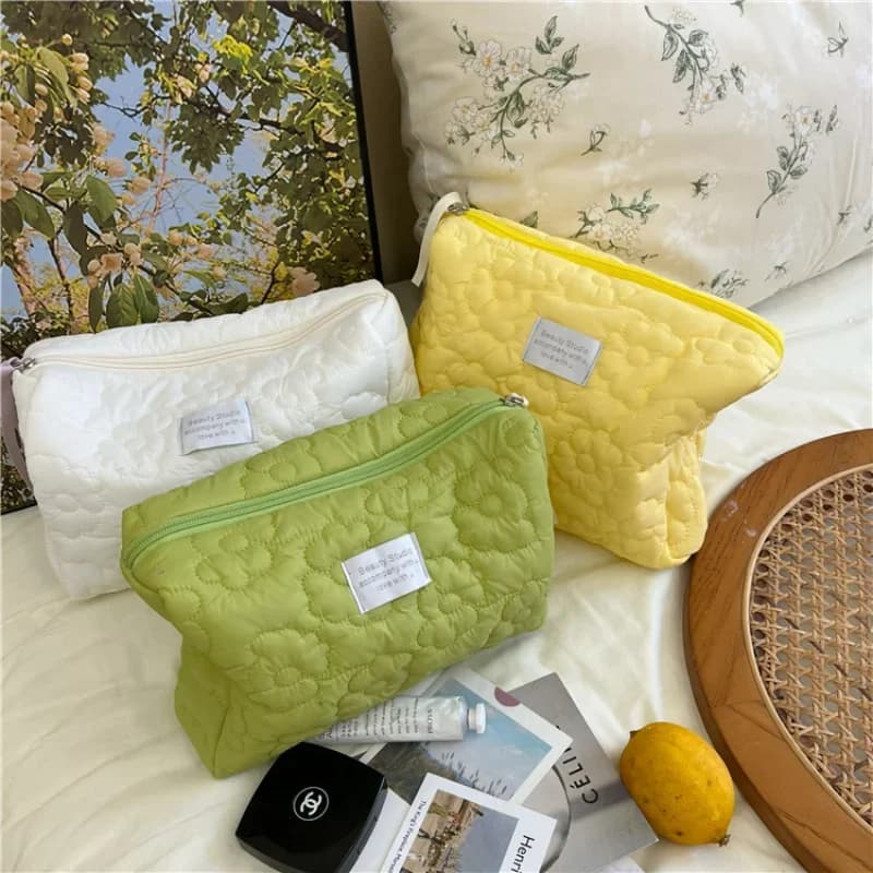 Toiletry Bag Cosmetic Organizer Zipper Bag Travel Bag for Washing Cosmetic Bags Women's Makeup Bag with New Pattern Floral