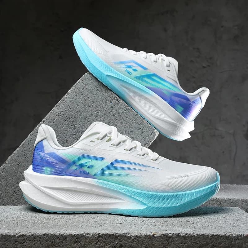 Men Soft Cushion Summer Sneakers Full Vent Breath Mesh Anti Abrasion Rubber Outsole Daily Outdoor Casual Trainers