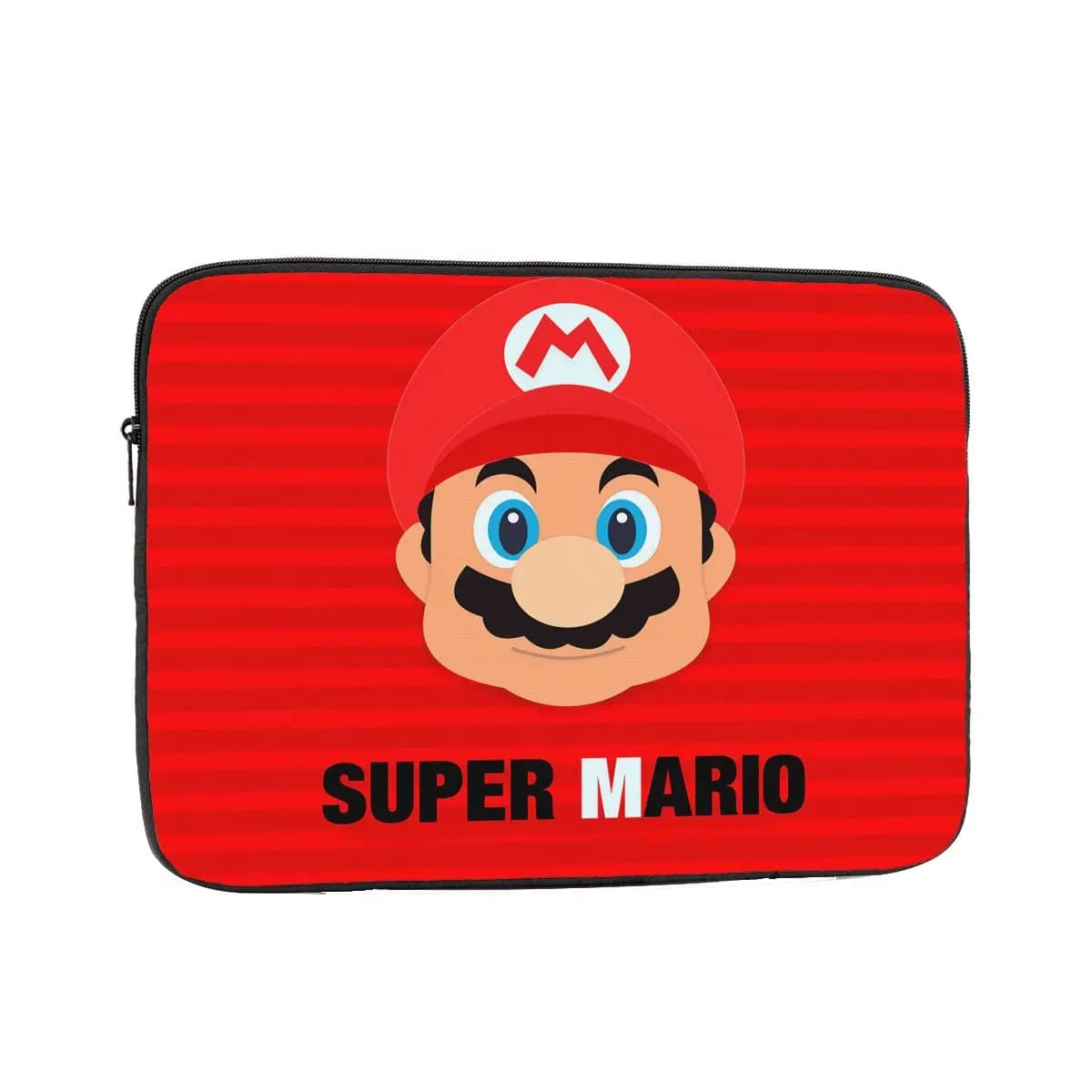 Custodia Antiurto per Laptop 12" 13" 15" 17" Uomo Donna, Borsa per Notebook Super Mario Videogiochi