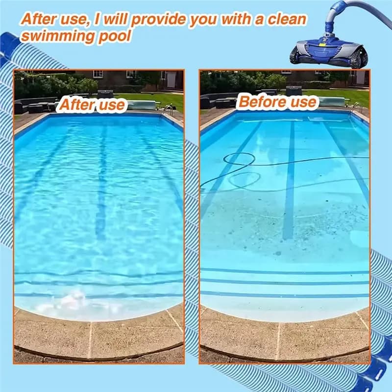 【OFFERTA LAMPO】Per Zodiac MX6 MX8 T3 T5 X7 Compatibile, Confezione da 5, Tubo per aspiratore piscina da 39 pollici R0527700, Design di ricambio con chiusura a torsione per pulitore
