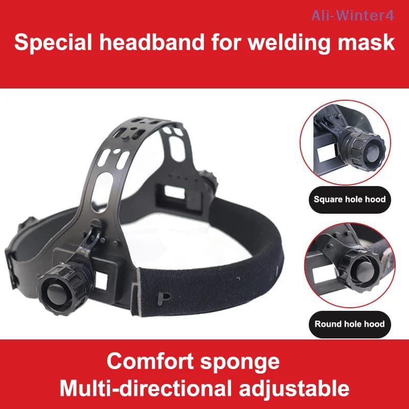Accessori per Maschera da Saldatura, Fascia Regolabile per Casco da Saldatore, Accessori per Saldatura