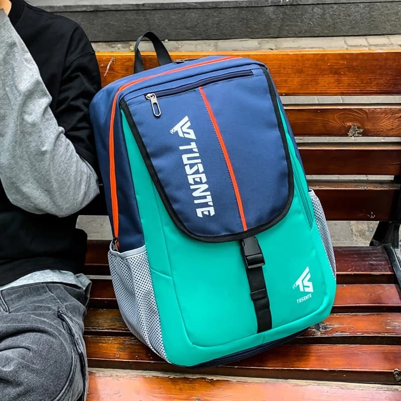 Badminton Tennis Racket Backpack with Shoes Pocket Outdoor Sports Travel Yoga Training Carpenter Bags for Large Laptop