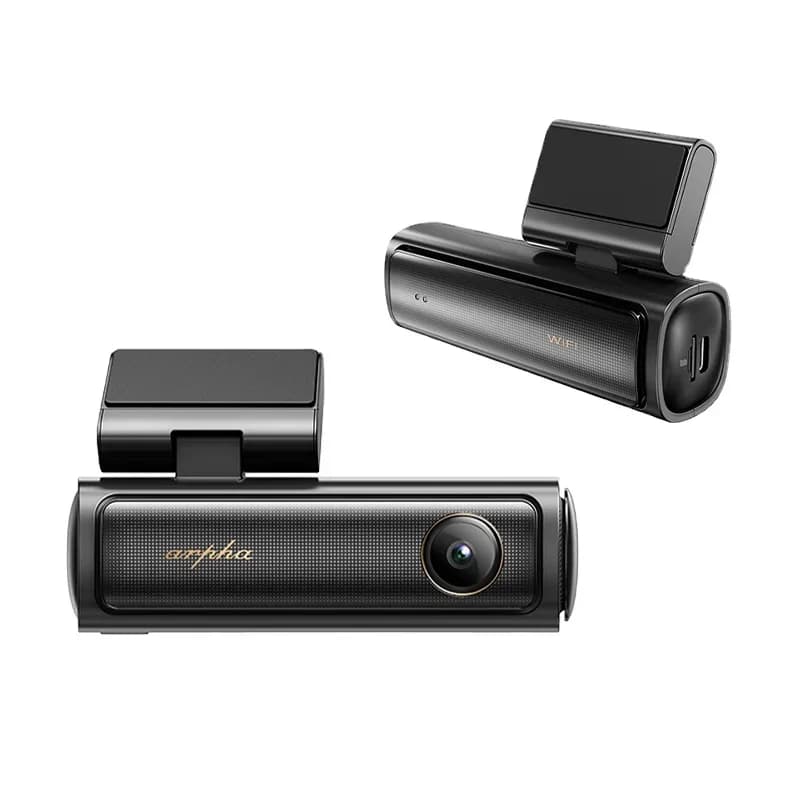 Arpha 2CH 4K Dual Lens Dashcam GPS Tracker for Car 2CH 4K Dash Car Camera Black Box Camara Para Car Movil Dash Wifi Cam