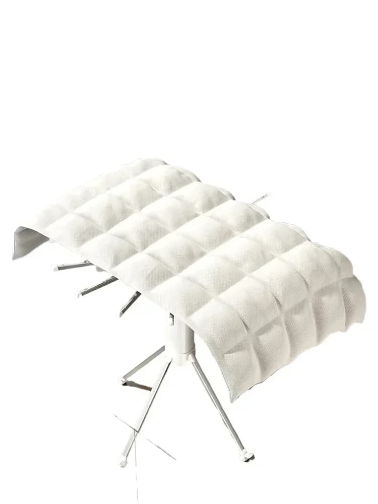 Balcony Home Invisible Floor Mobile Folding Clothes Coats Dust Coating Tool for drying clothes