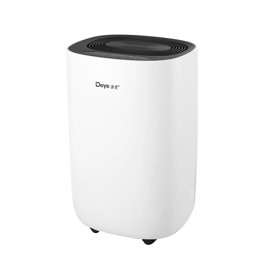 Deumidificatore d'aria domestico Deye DYD-S12A, il migliore della Cina, per la casa, purificatore d'aria intelligente per uso domestico.