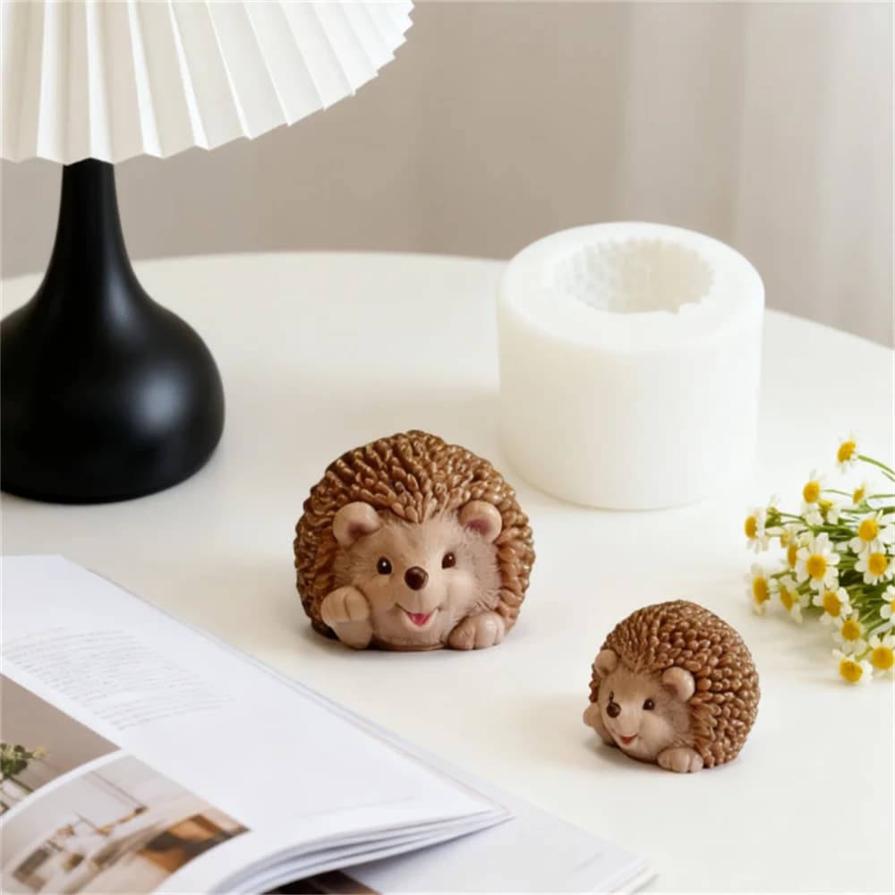 3D Curly Silicone Mould Handmade Cute Curly Candle DIY Flavour and chalk Craft Mould for Home Decorations and Handmade Gifts