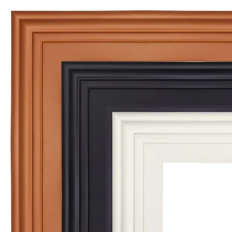 3D Self Adhesive Wall Trim Line Skirting Border NBR Waterproof Baseboard Wallpaper Wall Sticker For Living Room Home Decoration
