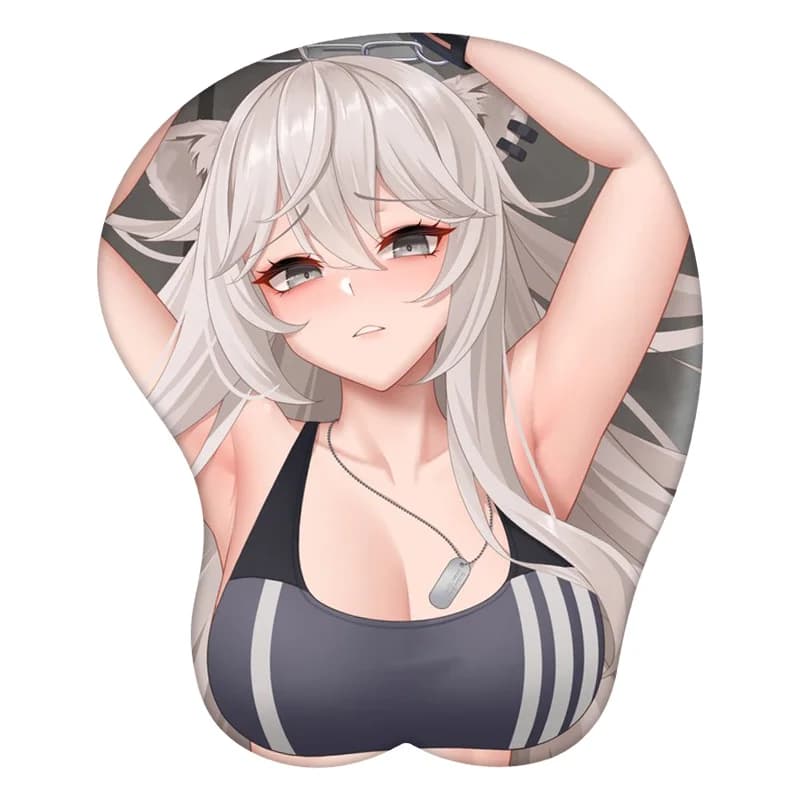Tappetino per mouse 3D Sexy Shishiro Botan Hololive Anime poggiapolsi scrivania tappetino per mouse accessorio per giocatori