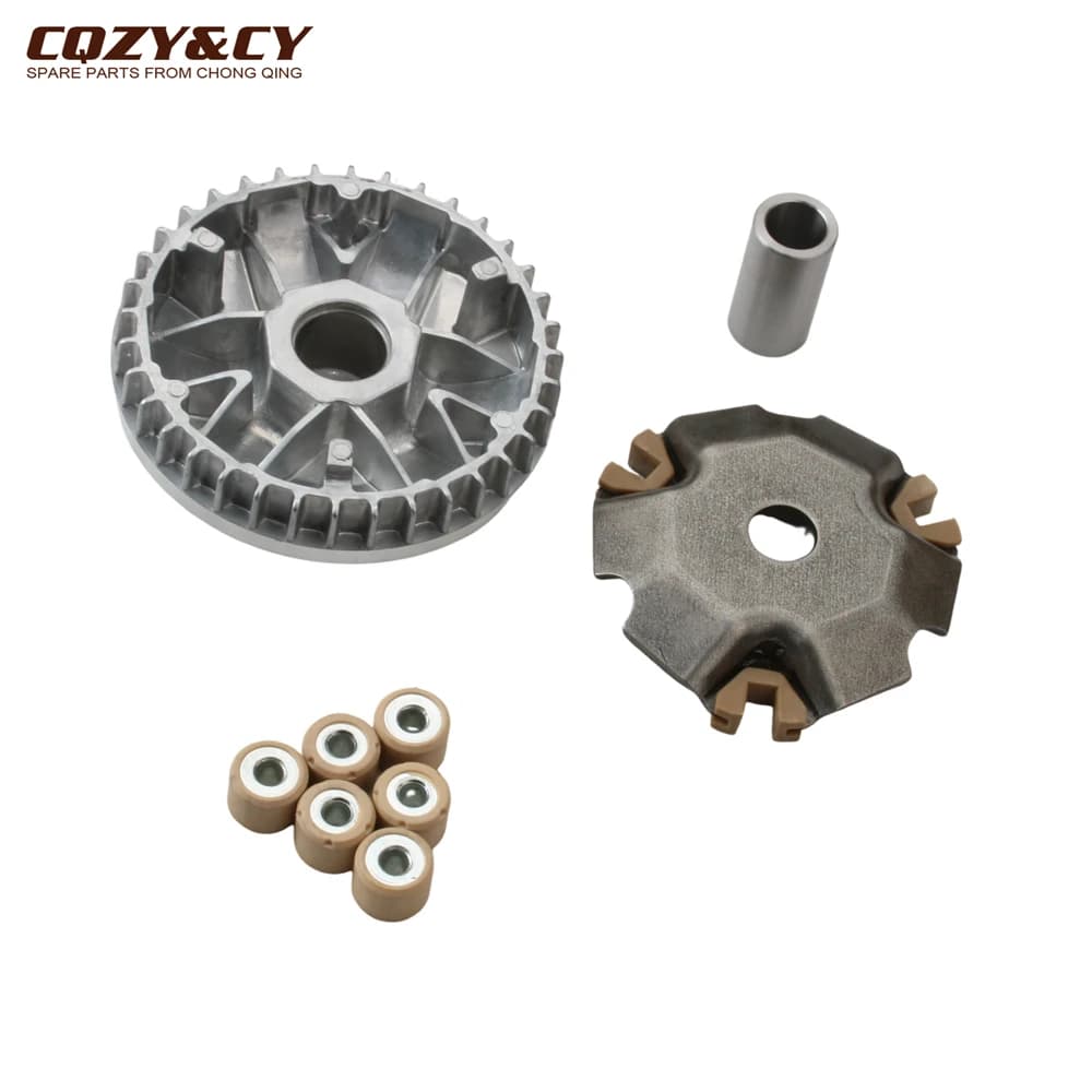 Scooter 11g Variator Kit Weight roller set for Honda Spacy100 WH100 GCC 100 SCR100 4T