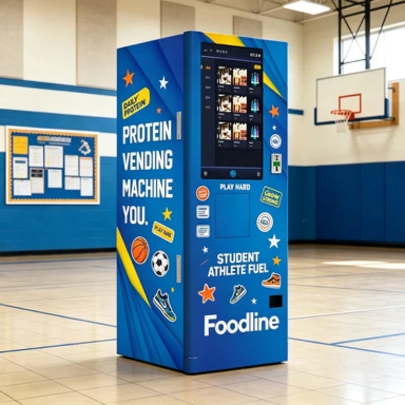 FL Customized Protein Shake Beverage Vending Machine Commercial High Capacity Customizable Automatic Powder Dispenser