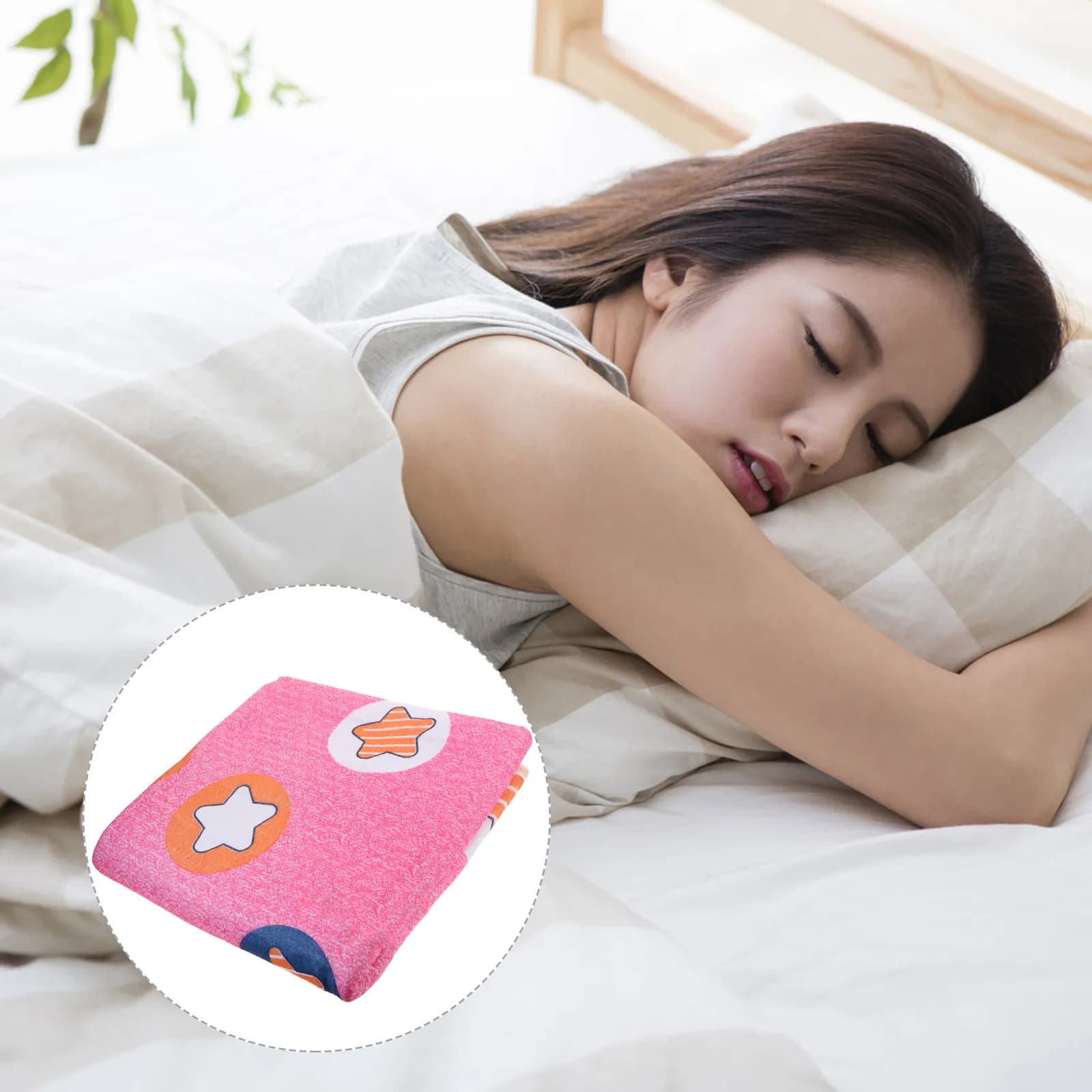 Coperta Elettrica Doppia Riscaldata 220V 145 X 110 Cm, Materasso Termico per Casa e Campeggio, Traspirante, Leggero e Caldo