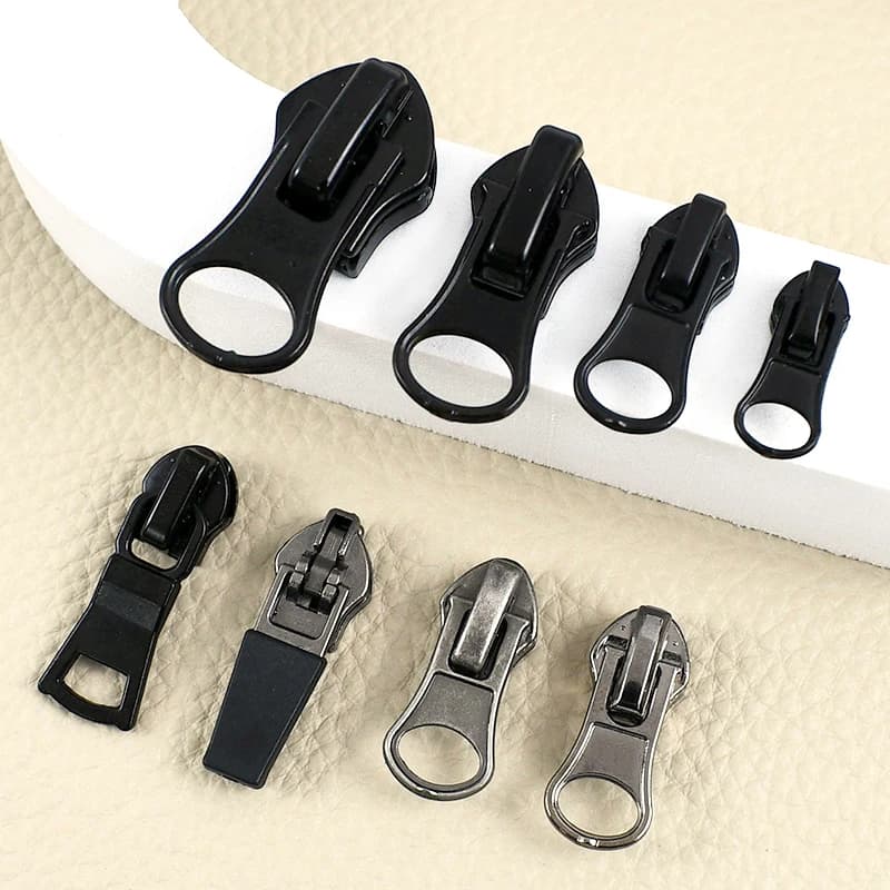 5-30 pezzi 3 # 5 # 8 # 10 # Cursore per cerniere invertite per kit di riparazione testa estrattore cerniera invisibile impermeabile in nylon Accessori per cucito fai-da-te