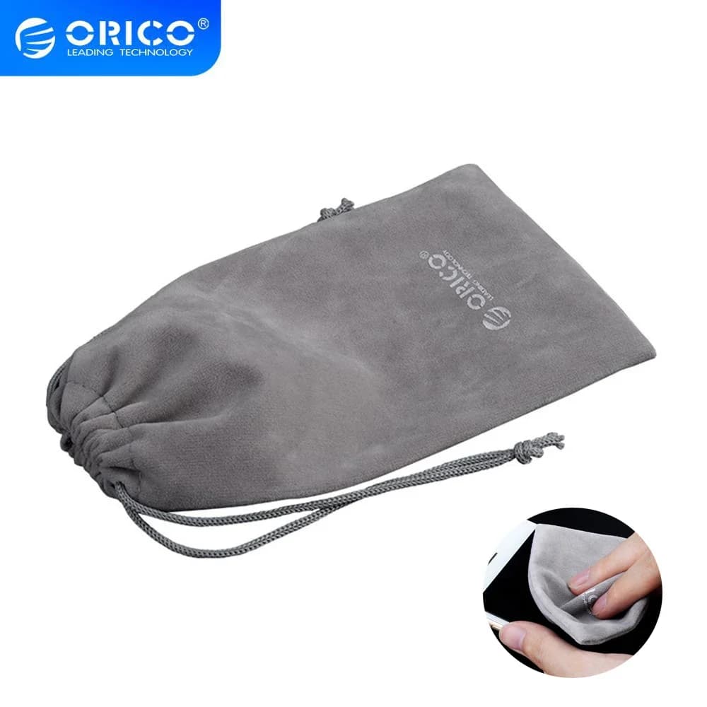 ORICO Custodia morbida per caricabatterie USB Power Bank Custodia morbida per batteria esterna Powerbank Custodia per borsa grigia per telefono cellulare HDD